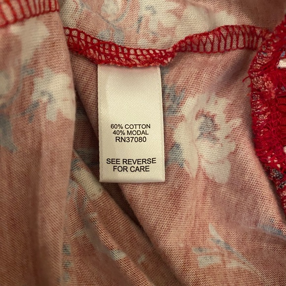 Lucky Brand Surplice Short Sleeve Top - Picture 8 of 9